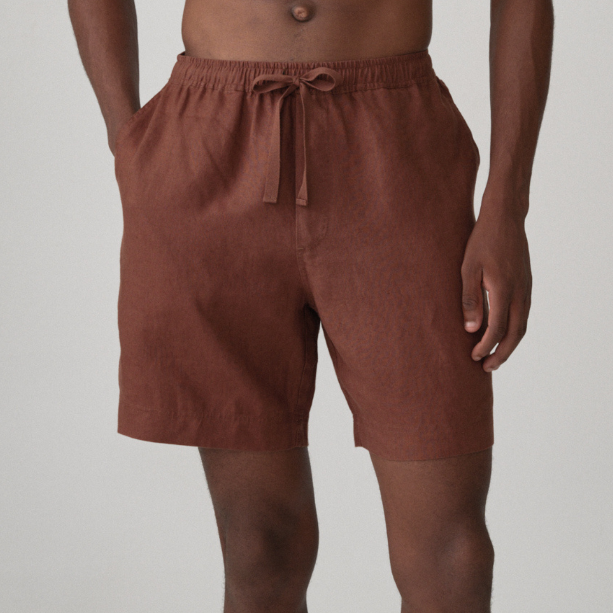 Mens Linen Shorts / Australia IN BED Store