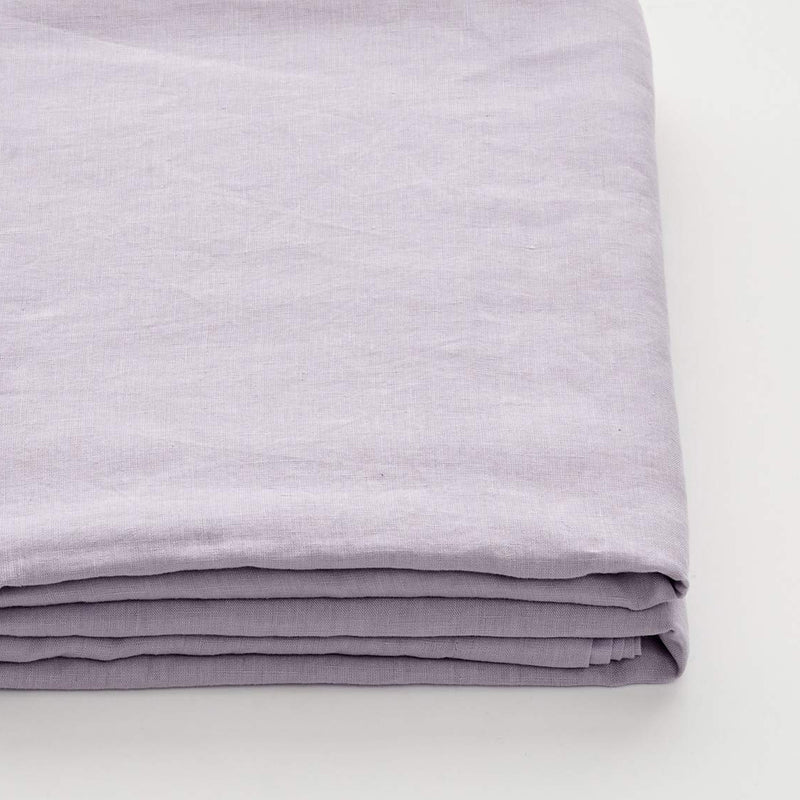 100% Linen Duvet Cover in Lilac