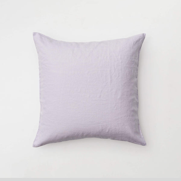 100% Linen Pillowslip Set (of two) in Lilac