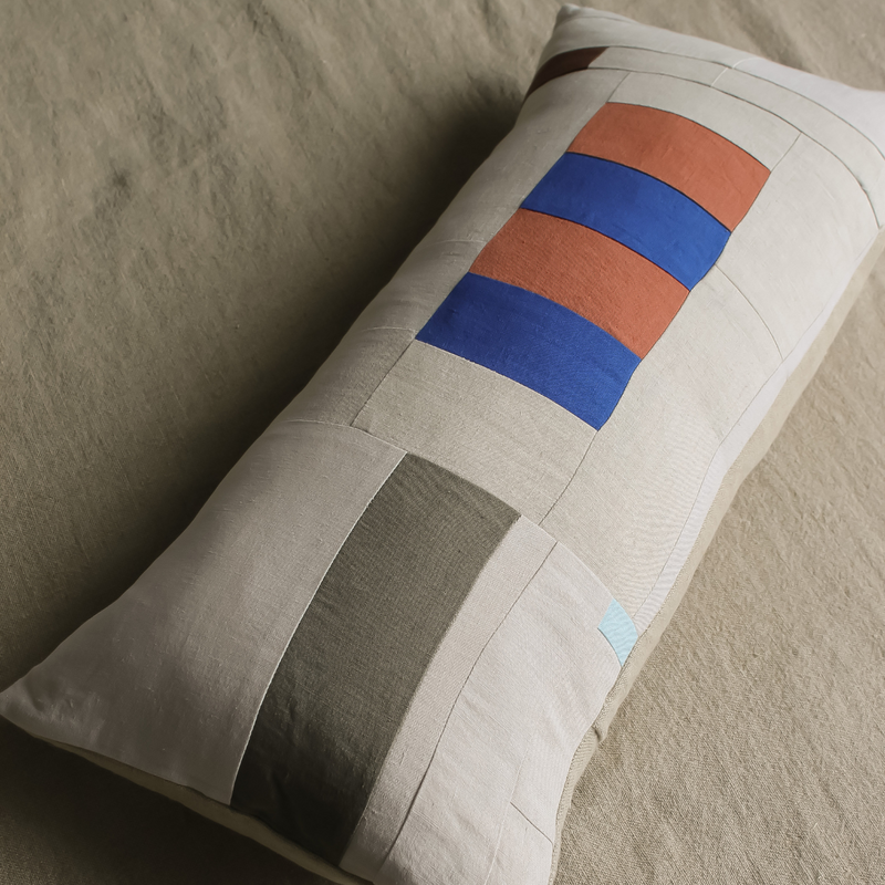 IN BED x Kateri One-Of-A-Kind Rectangle Cushion #2