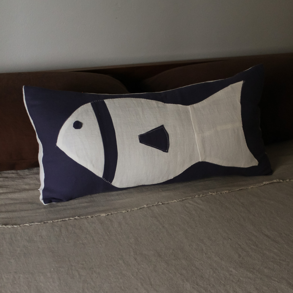 IN BED x Kateri One-Of-A-Kind Rectangle Cushion #1