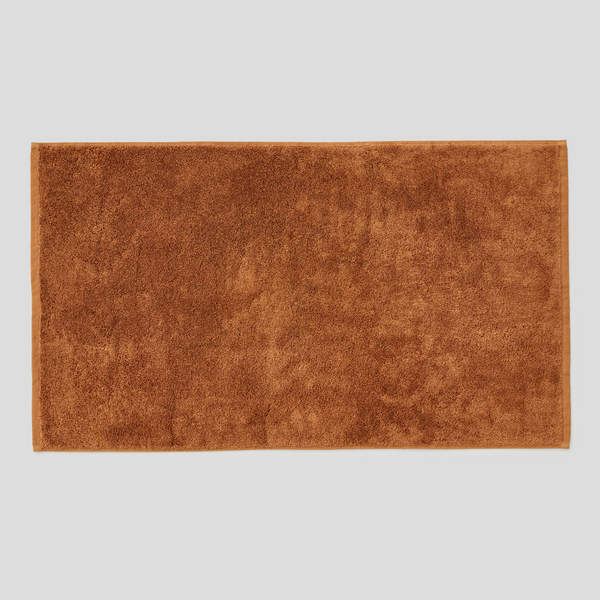 100% Organic Cotton Hand Towel in Toffee