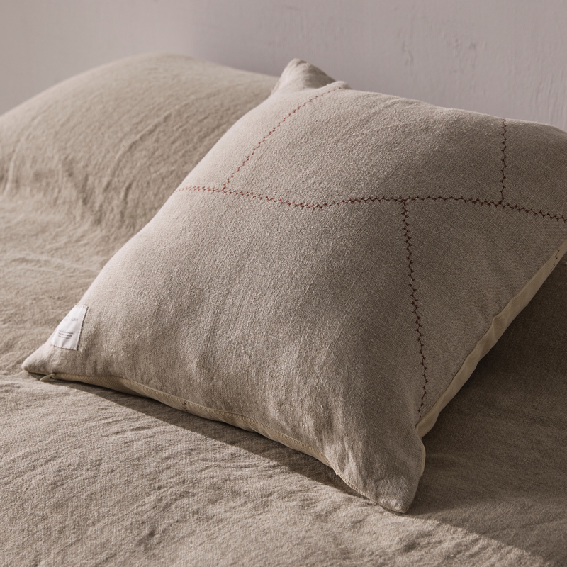 IN BED x Kateri One-Of-A-Kind Square Cushion #2