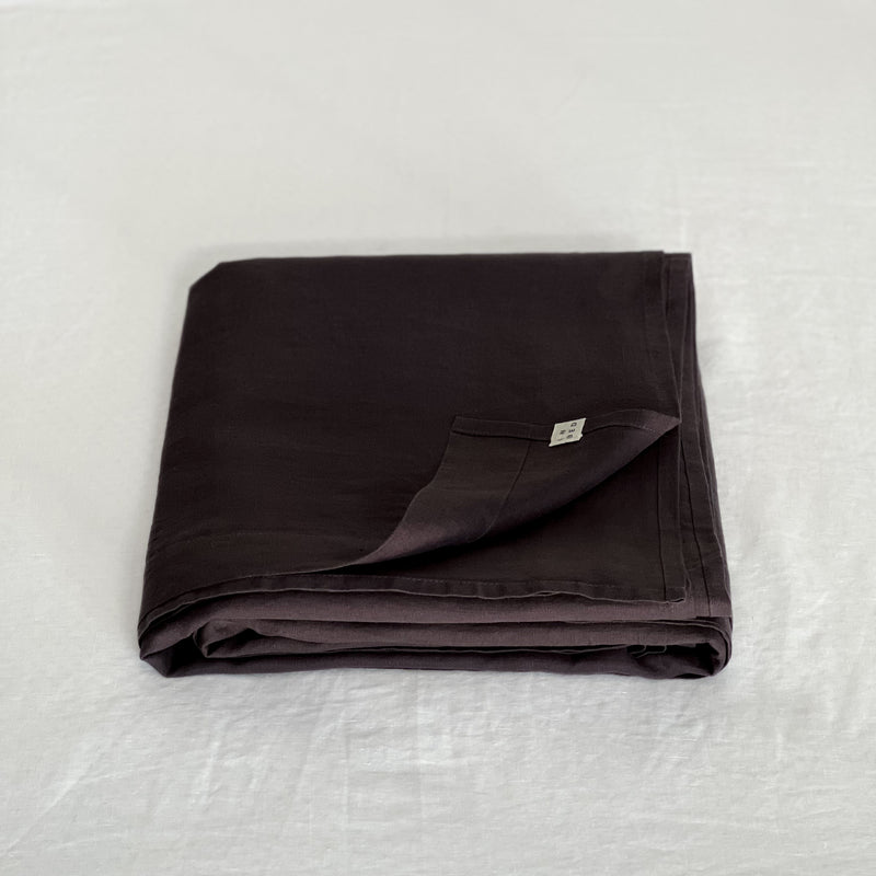 Linen Flat Sheet in Kohl - Warehouse Sale