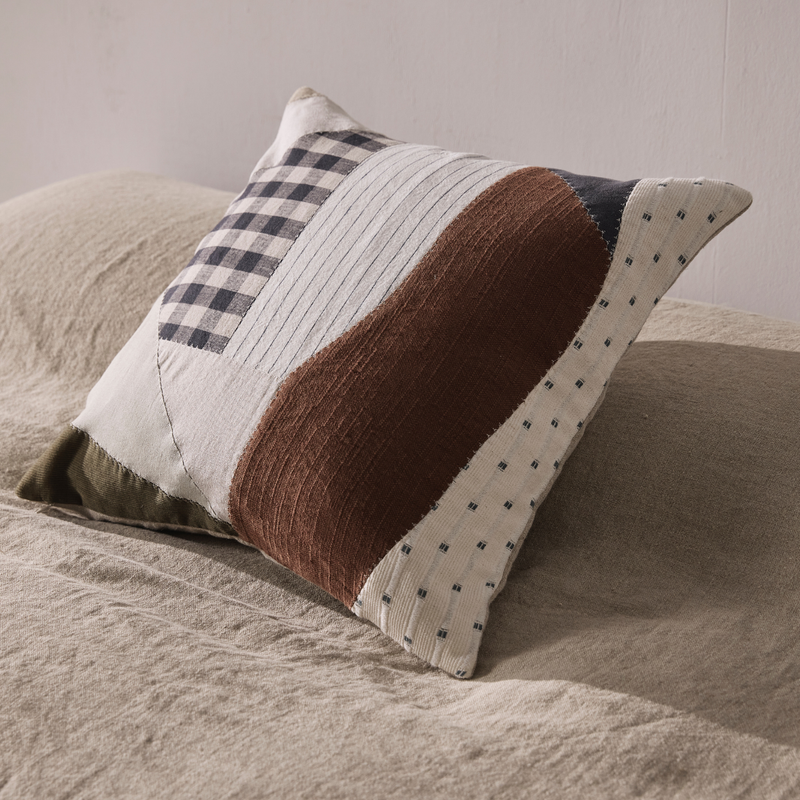 IN BED x Kateri One-Of-A-Kind Square Cushion #1