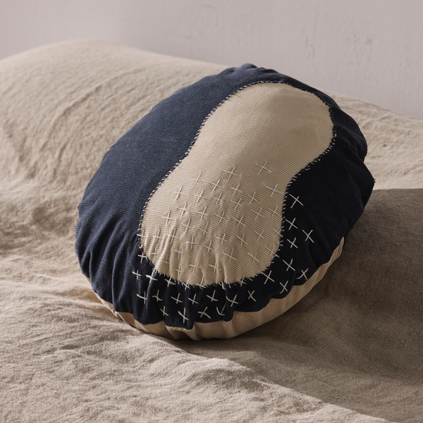 IN BED x Kateri One-Of-A-Kind Round Cushion #4