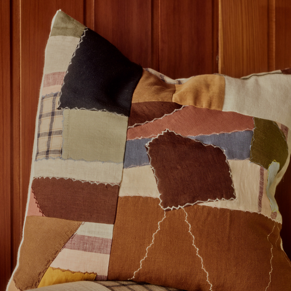 IN BED x Kateri One-Of-A-Kind Square Cushion #1