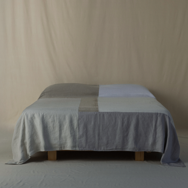 Atelier Bedcover in Natural & Stripe