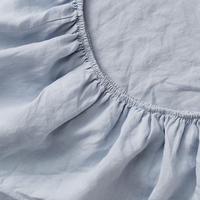 100% Linen Sheet Set Mist