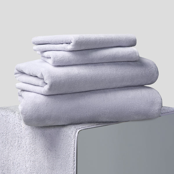 100% Organic Cotton Bath Towel & Mat Set