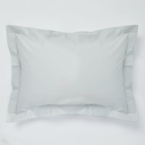 Organic Cotton 300TC Percale Sham Pillowslip Set in Cloud