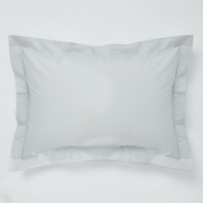 Organic Cotton 300TC Percale Sham Pillowslip Set in Cloud