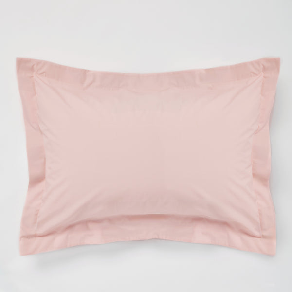 Organic Cotton 300TC Percale Sham Pillowslip set (of two) in Marshmallow