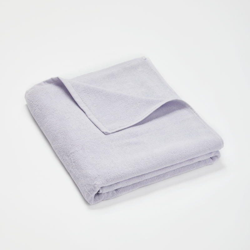 100% Organic Cotton Bath Sheet in Lilac