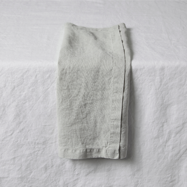 100% Linen Napkin in Dove Grey