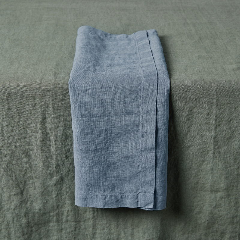 100% Linen Napkin in Lake