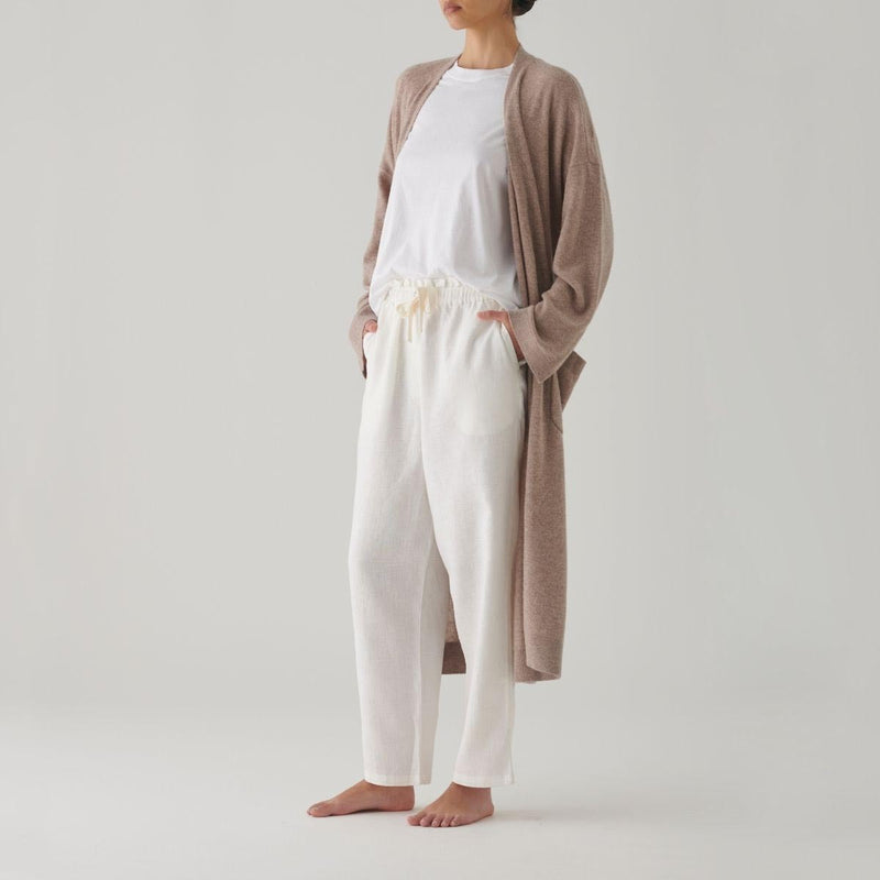 Cashmere Robe in Oat