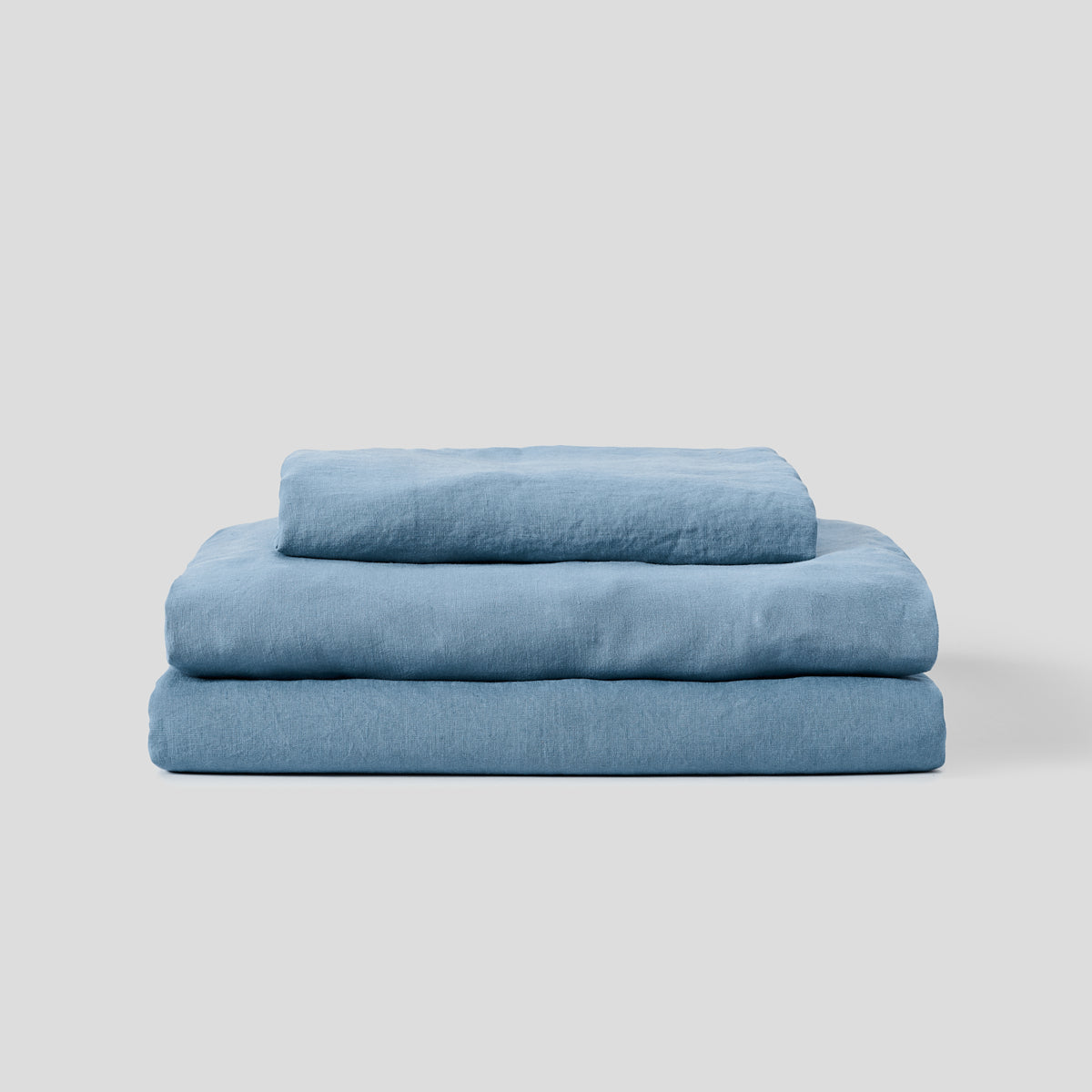 Choice Linens 100% Linen Sheet Set Lake | IN BED Japan