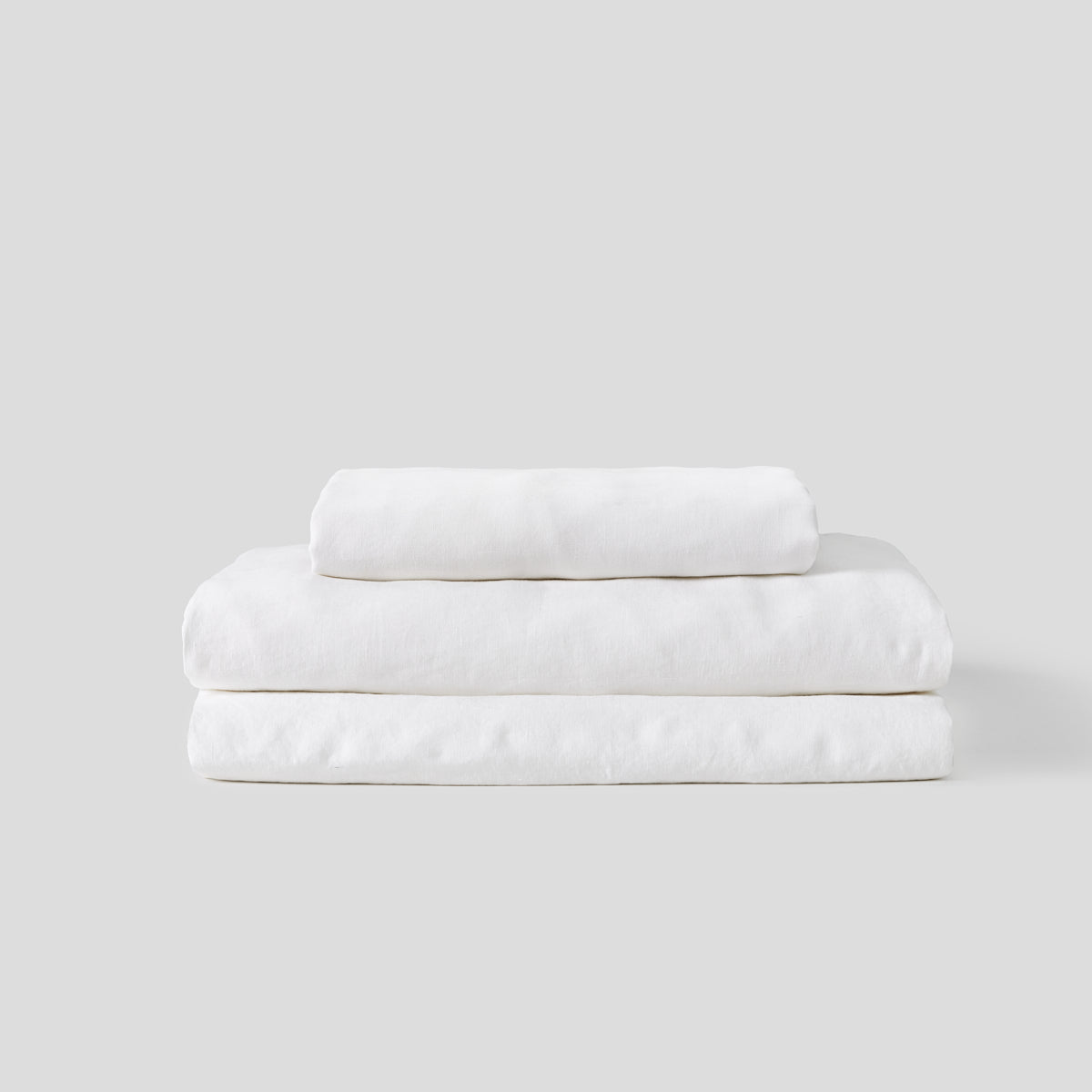 Choice Linens 100% Linen Sheet Set White – IN BED Store