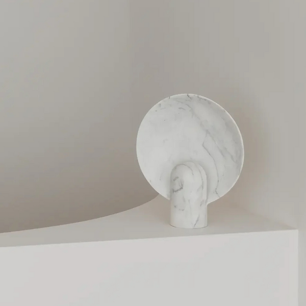 Henry Wilson Surface Sconce in Calacatta Marble