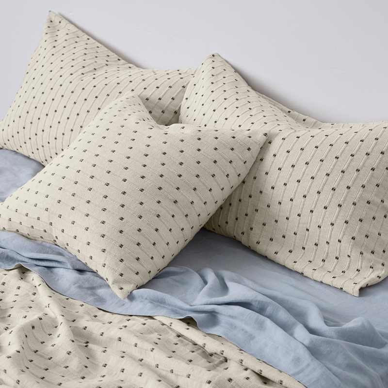 White 2024 textured cushions