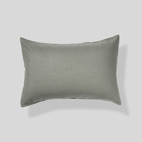100% Linen Pillowslip Set (of two) in Khaki