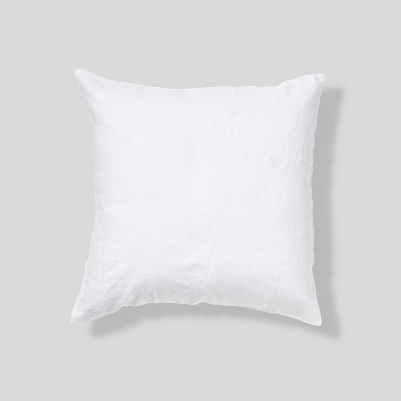 100% Linen Pillowslip Set (of two) in White – IN BED Store