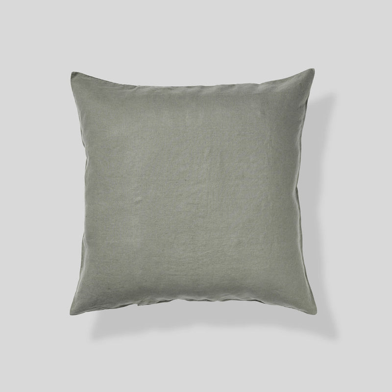 100% Linen Pillowslip Set (of two) in Khaki